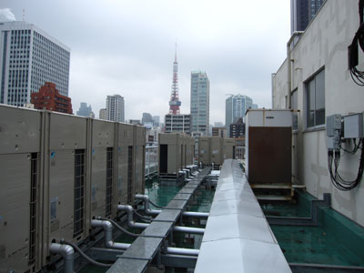 東京タワー　屋上ロケセット