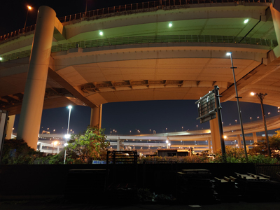 屋上　高速　ロケ地　夜景　レインボーブリッジ